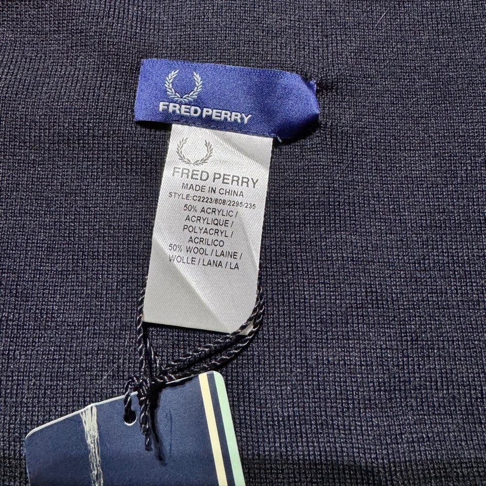 Fred Perry Twin Tip Scarf